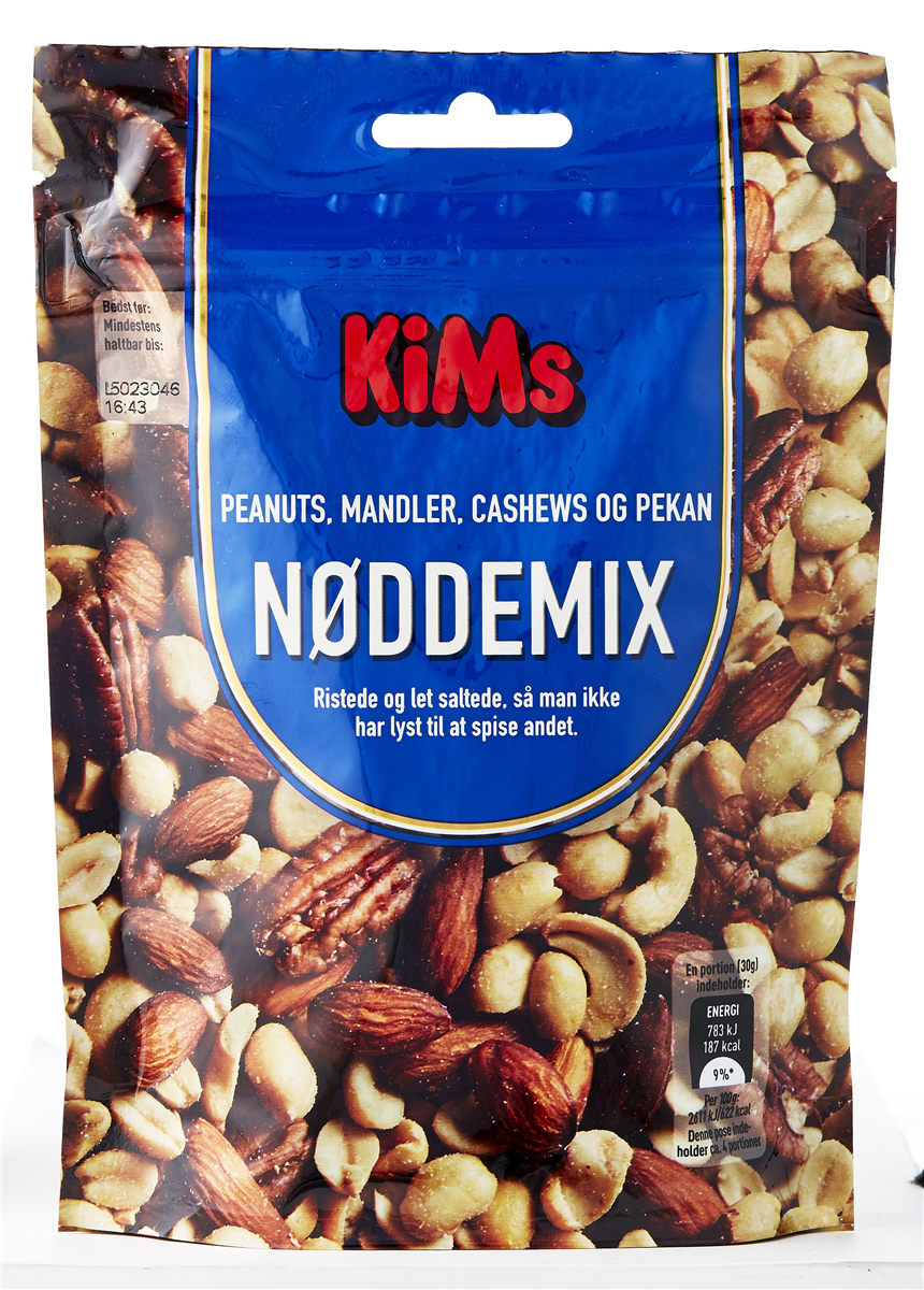 KiMs nøddemix 128 g