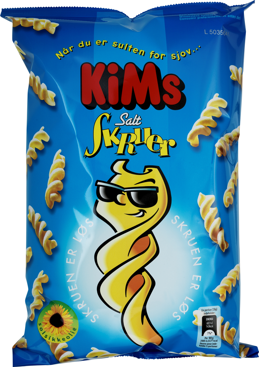 KiMs skruer salt 135 g