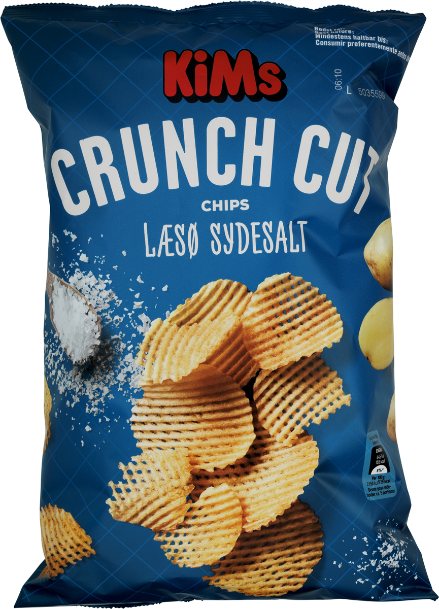 KiMs Crunch Cut Læsø salt 160 g
