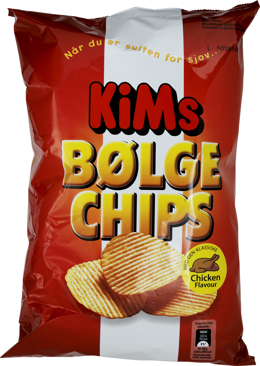KiMs bølgechips original 160 g