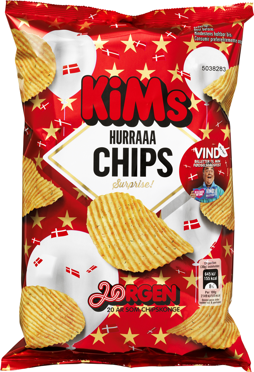 KiMs Hurraaa chips 175 g