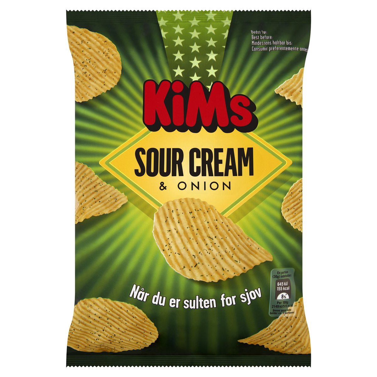 Kims Chips Sour Cream & Onion