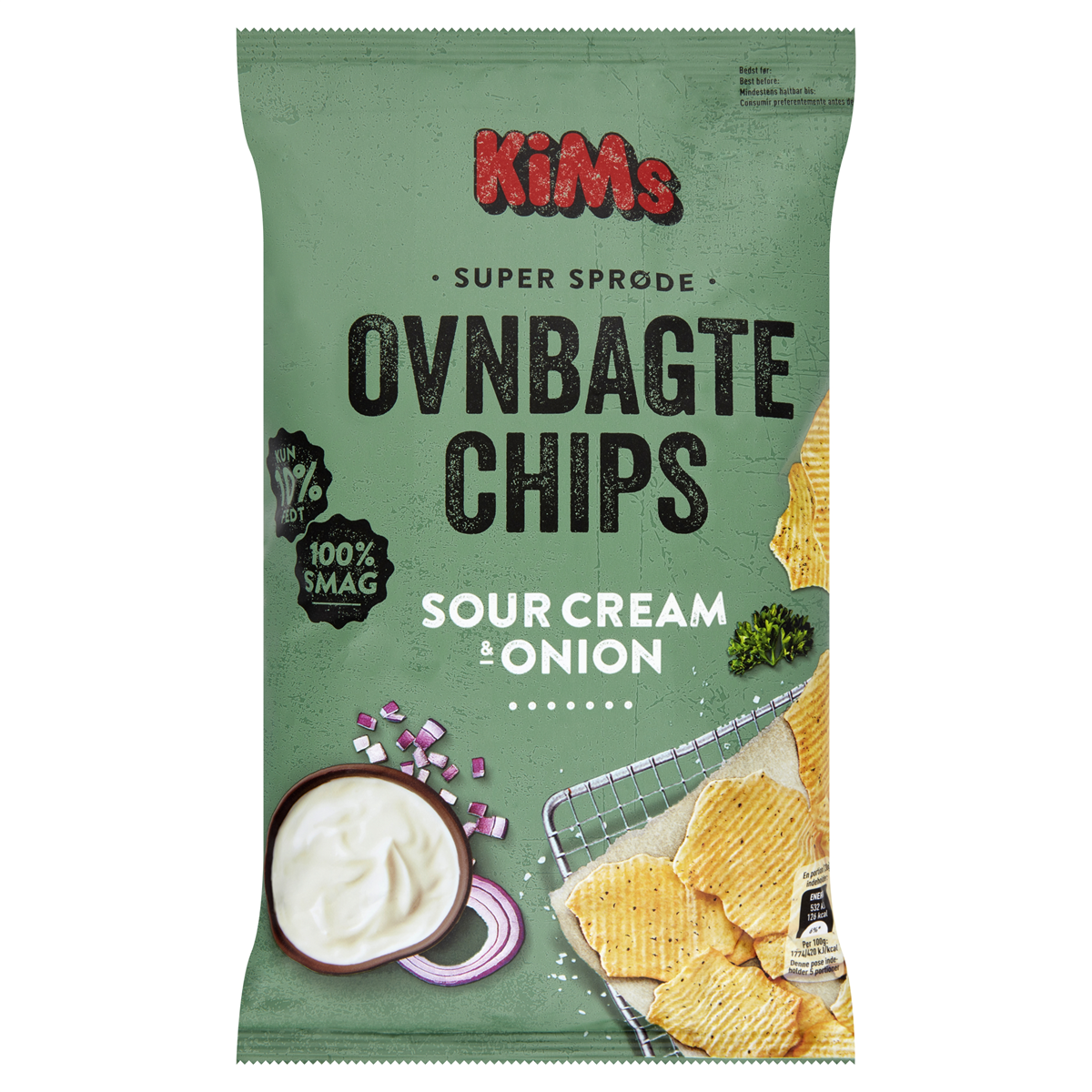 KiMs ovnbagte chips SCO 150 g