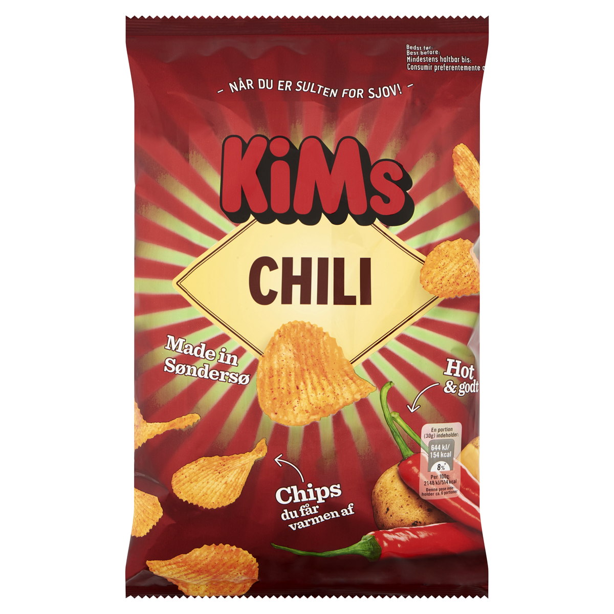 KiMs chips chili 175 g
