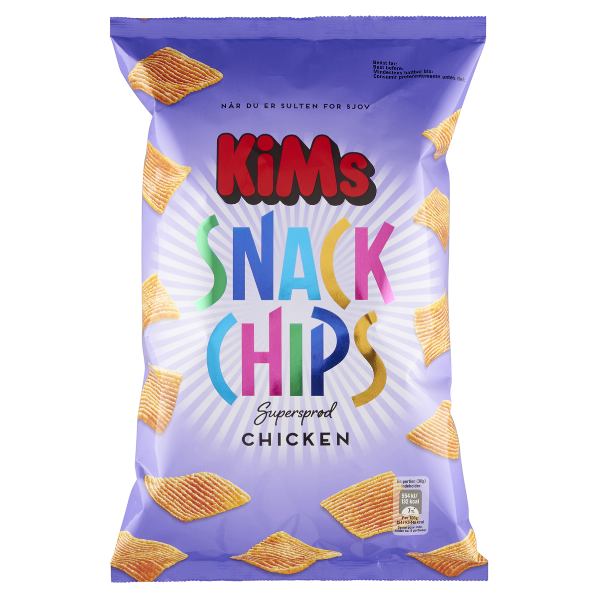 KiMs snack chips chicken 145 g