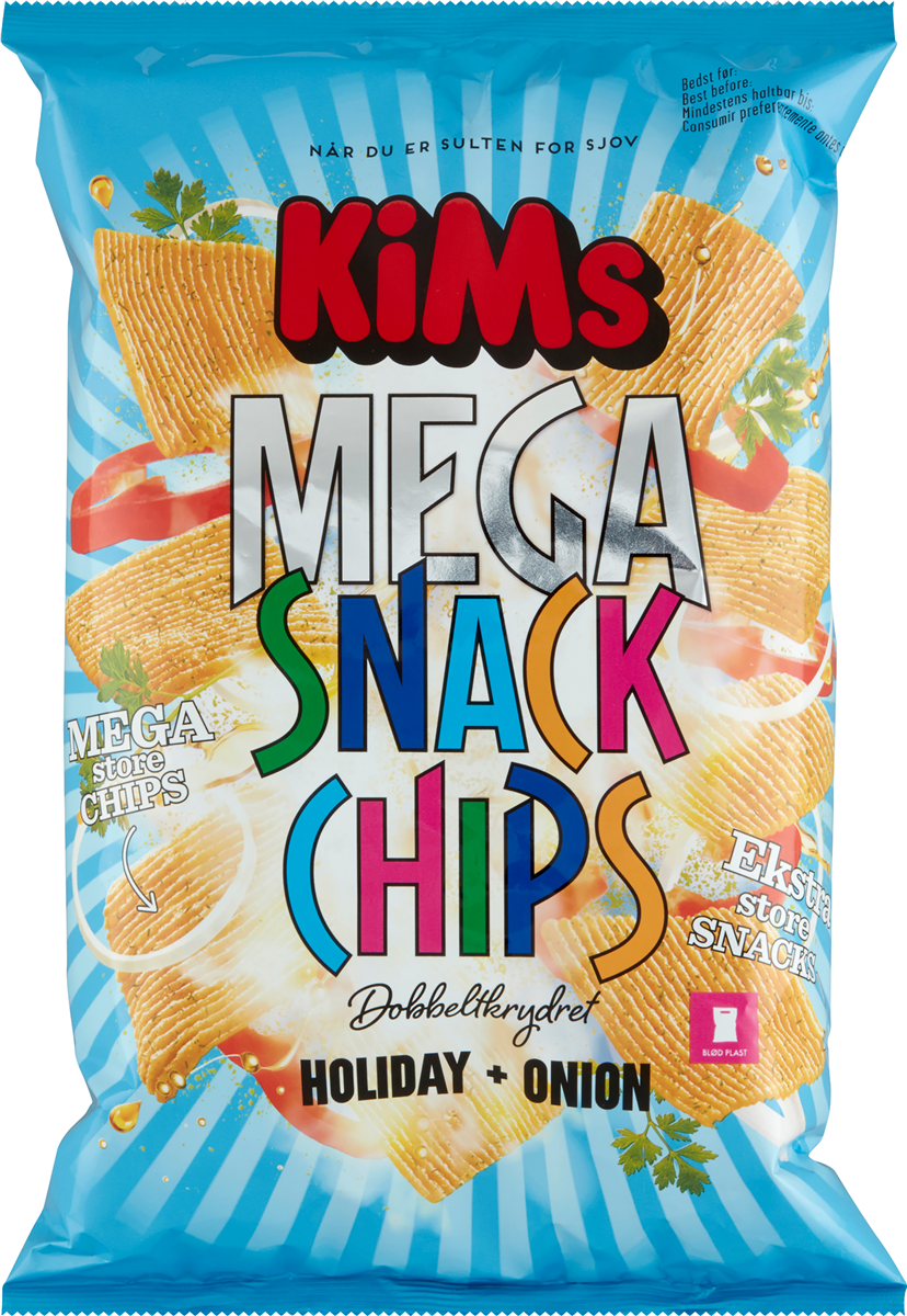 KiMs mega snack holi/onion 250 g