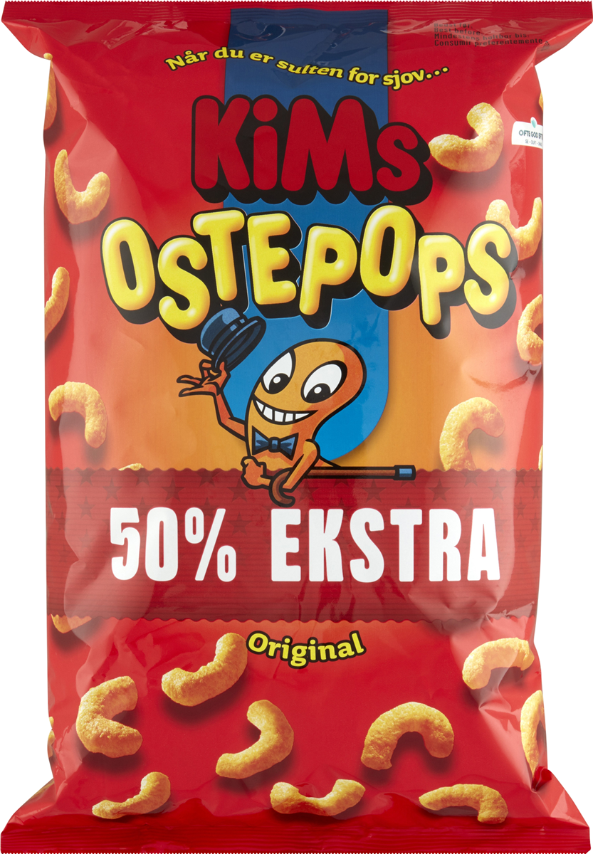 Kims +50% Ostepops