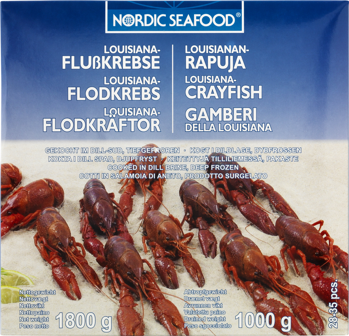 Louisiana Flodkrebs Hel