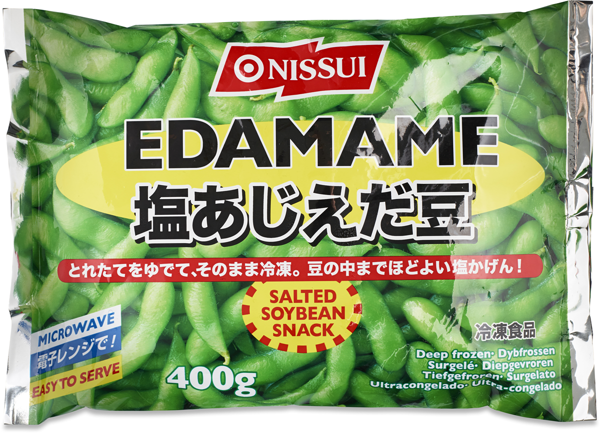 Edamame Sojabønner i Bælg