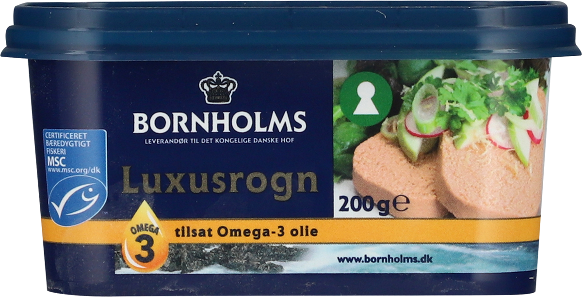 Luxusrogn tilsat omega-3 olie MSC, Bornholms