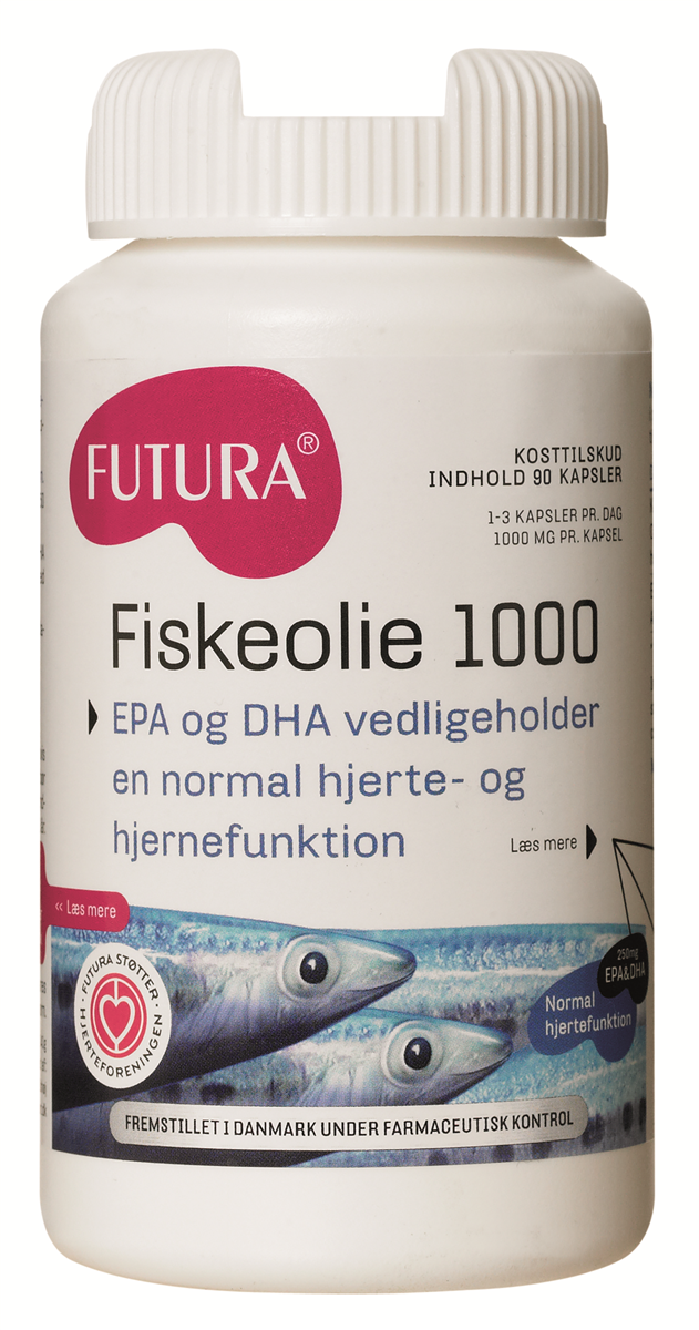 Futura fiskeolie 1000 mg 150 stk.