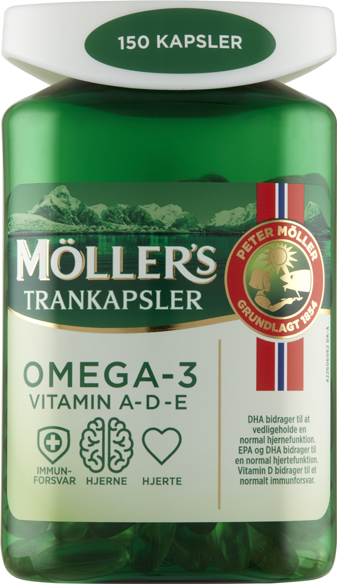 Møllers Trankapsler 150 stk