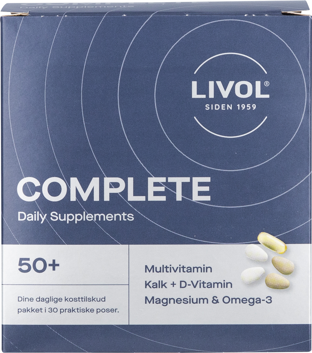 Livol Complete 50+ 30 stk.
