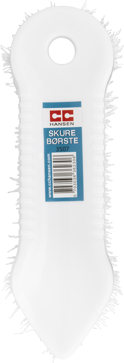 Skurebørste plast 1 stk.