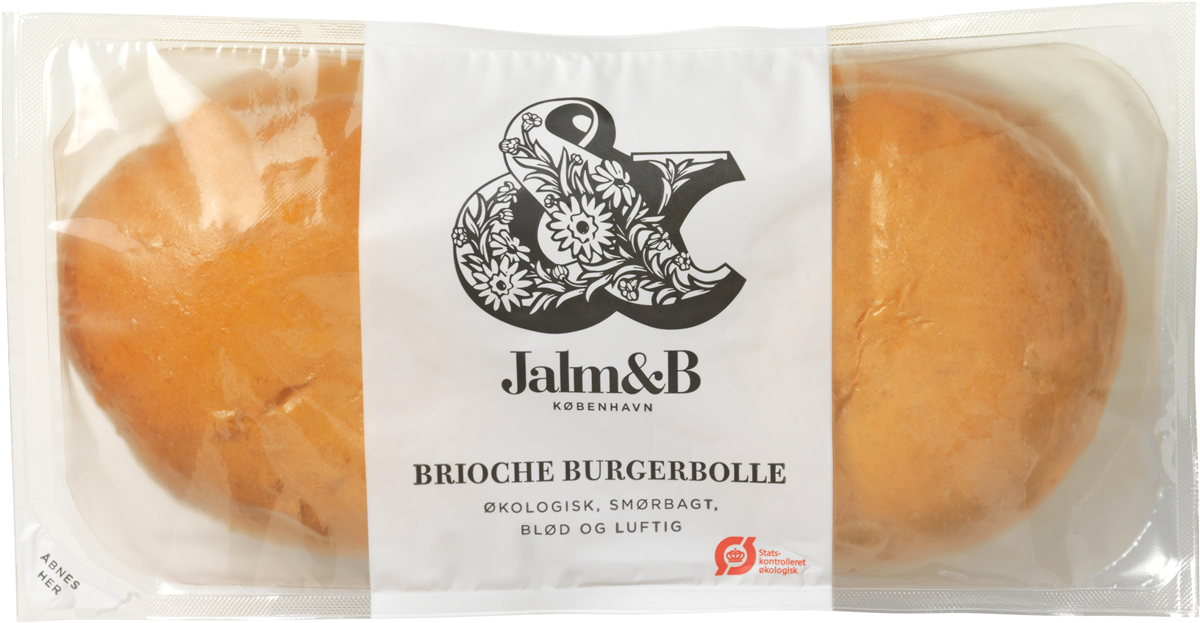 Brioche Burgerbolle Øko
