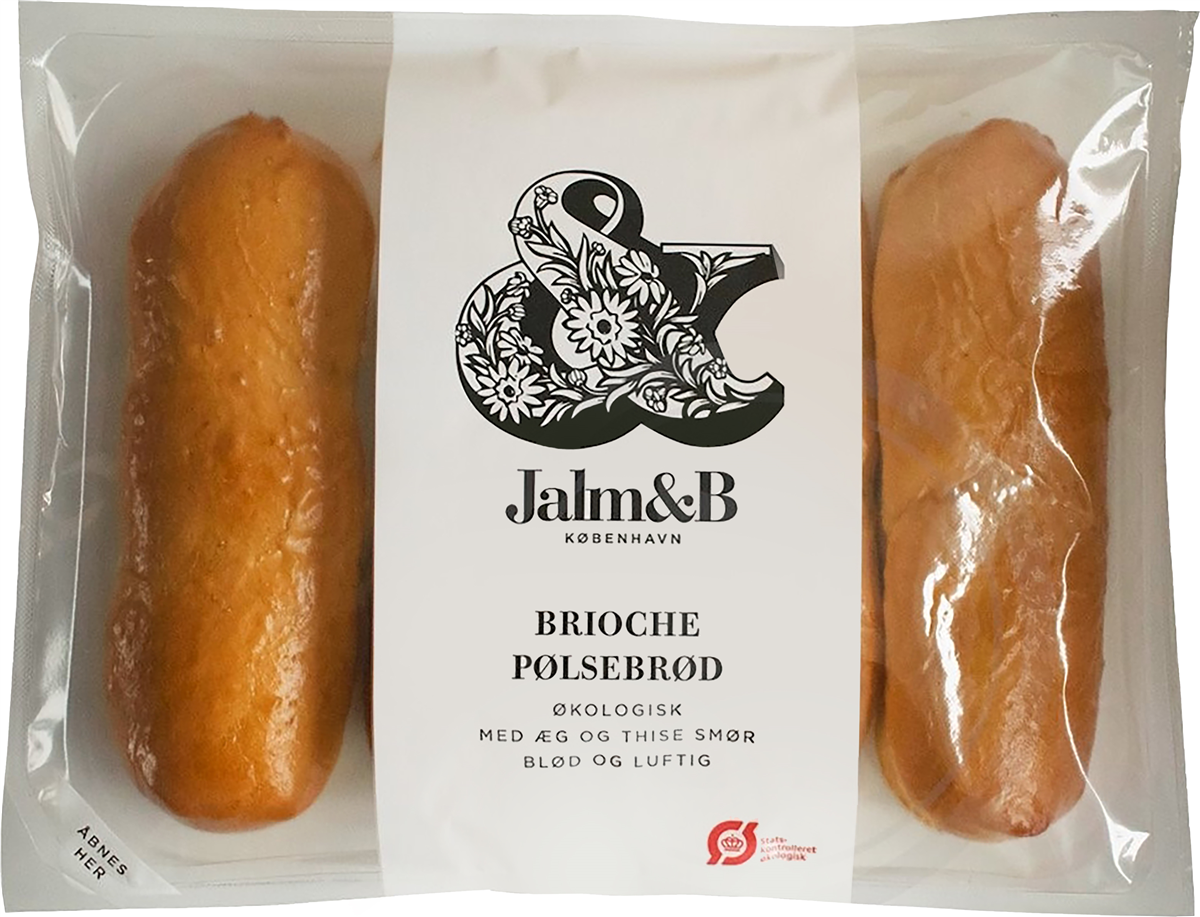 Brioche Pølsebrød Økologisk
