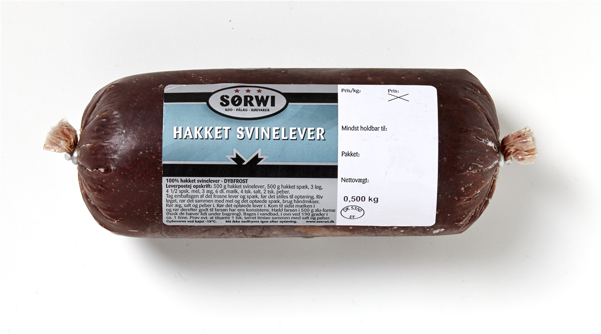 Hakket lever 400 g