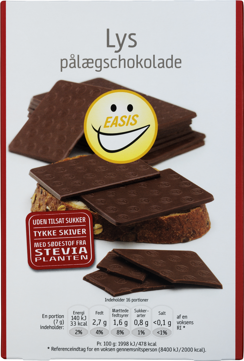 Easis Pålægschokolade Mælk