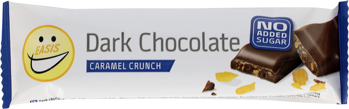 Easis bar mørk caramel cr 28 g