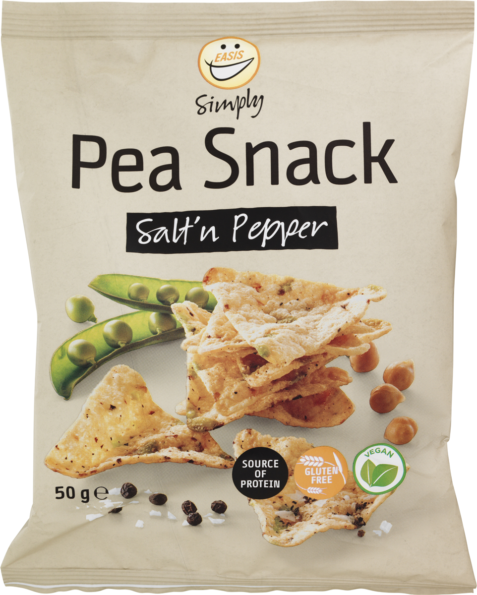 Easis pea snack salt/pep 50 g