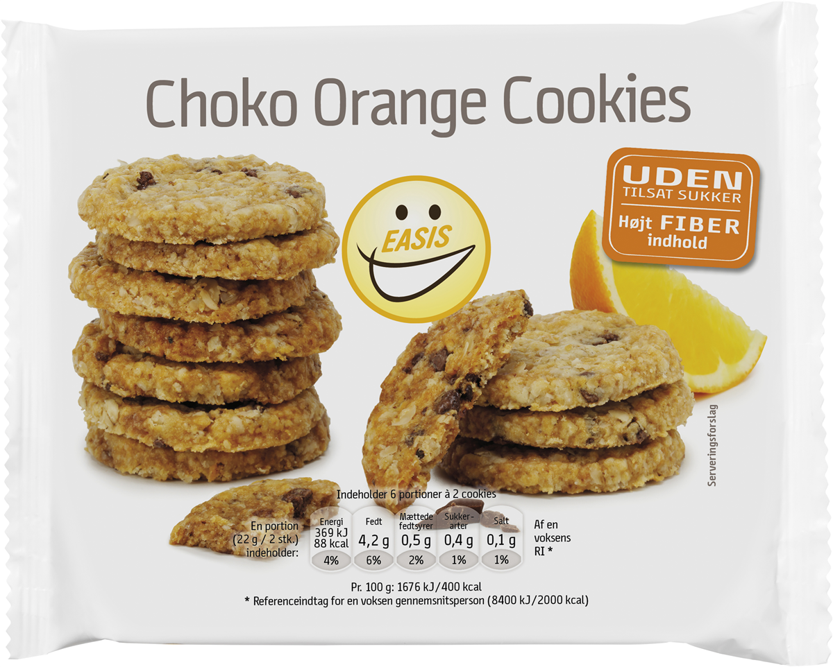 Easis orange cookies u.t.s 132 g