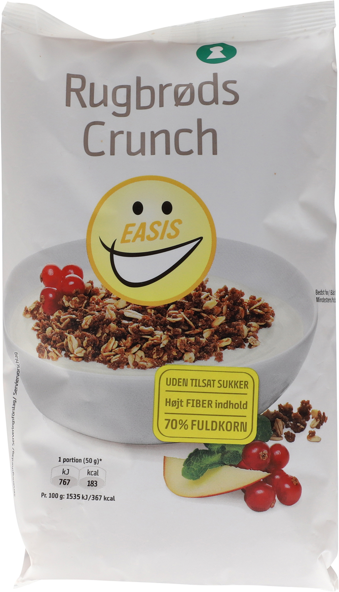 Easis Rugbrøds Crunch 350 g