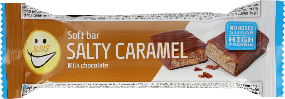 Easis Chokoladebar m. Saltkaramel