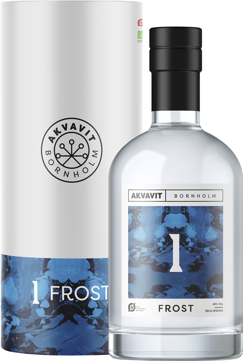 Akvavit 40% øko. Frost Akvavit Bornholm 500 ml