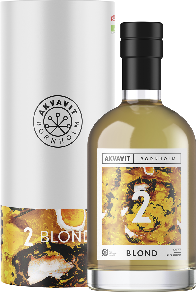 Bornholm Akvavit Bornh. blond 40% øk 500 ml