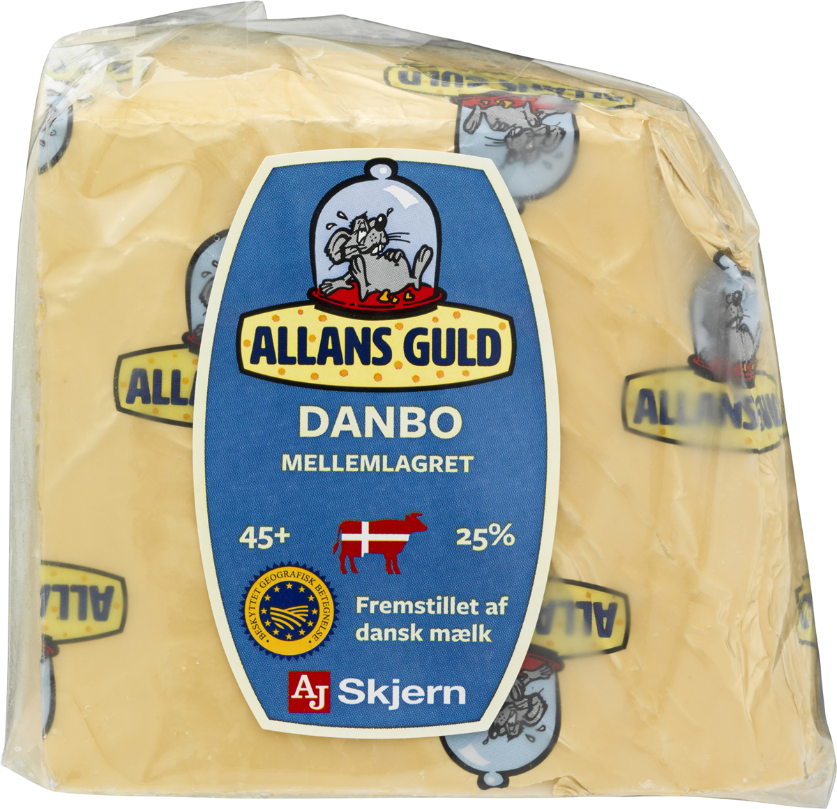 Allans guldost 45+ ml ca 945 g