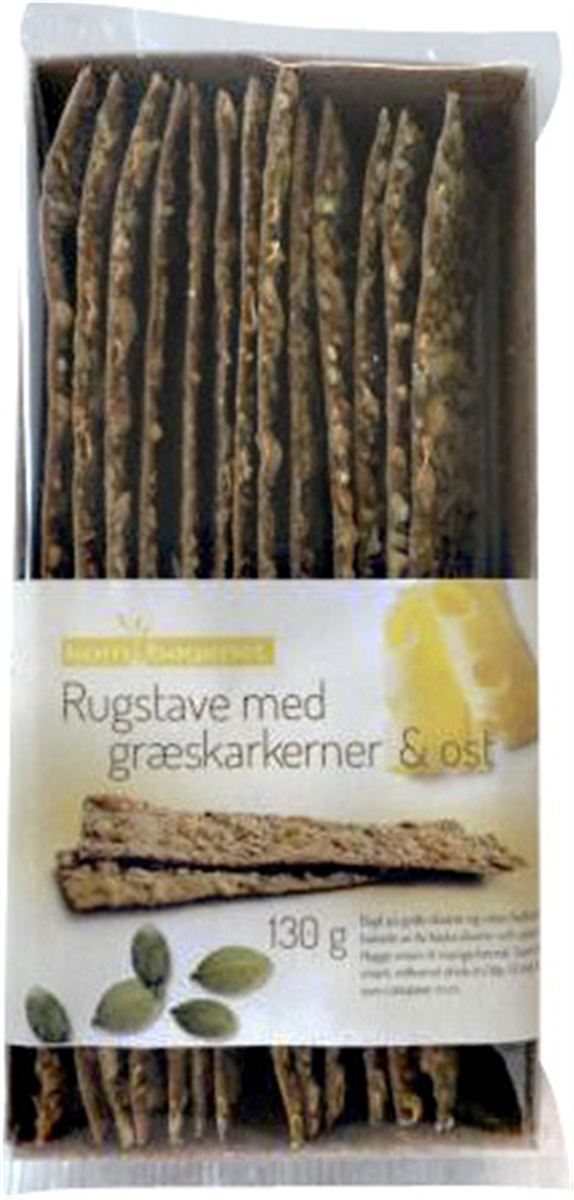 Rugstave m/græskarkr/ost 130 g