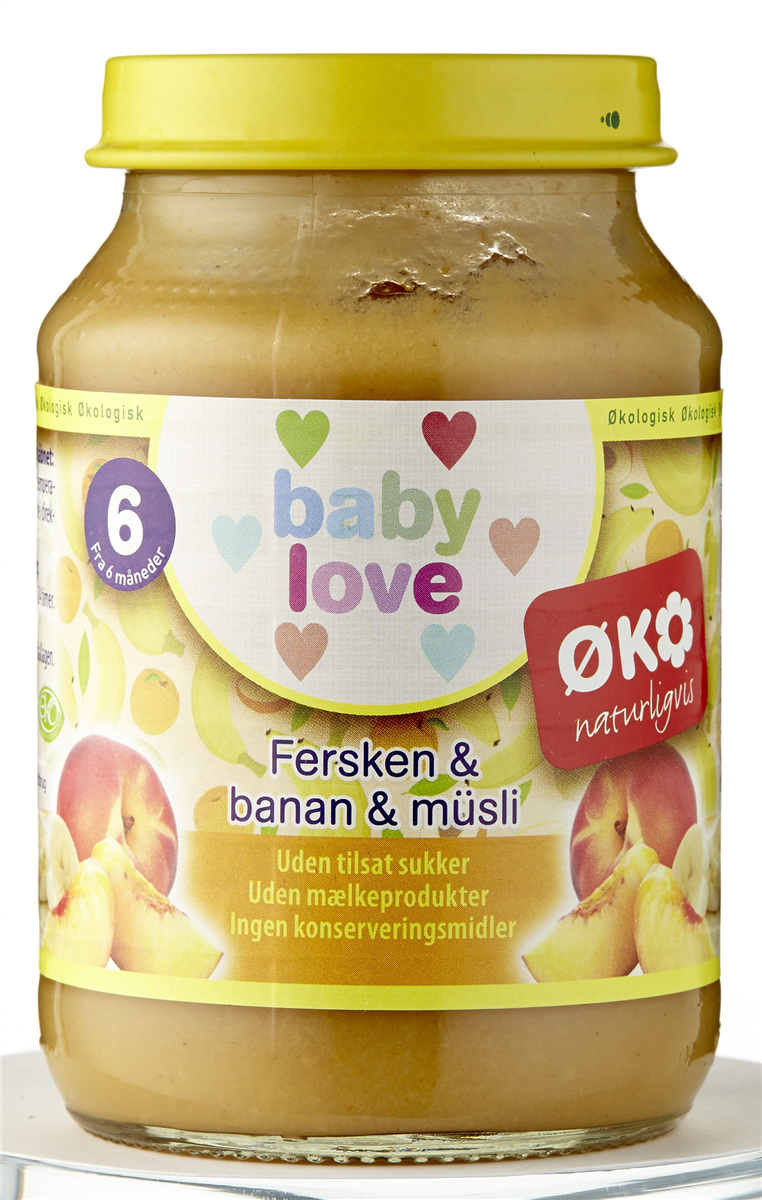 Babymos øko frugt/mäs 6 mdr 190 g
