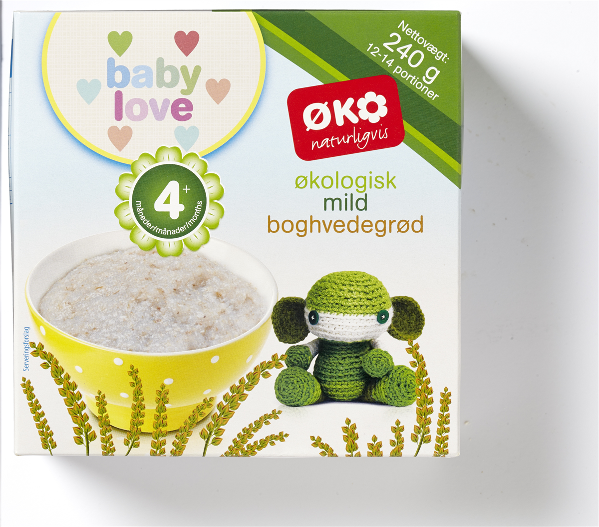 Babygrød øko boghvede 4 mdr 190 g