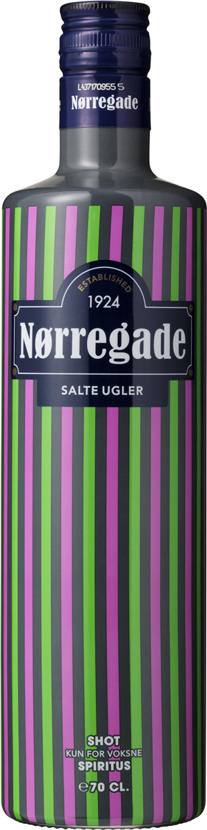 Shots Salte Ugler 16,4%, Nørregade 700 ml