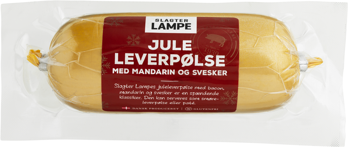 Lampe juleleverpølse glf 250 g