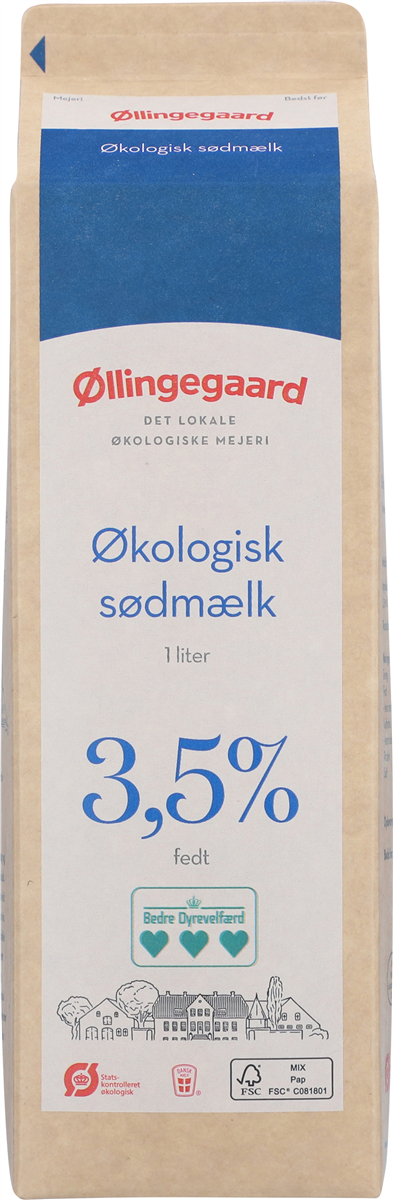 Øllingegaard Sødmælk Øko