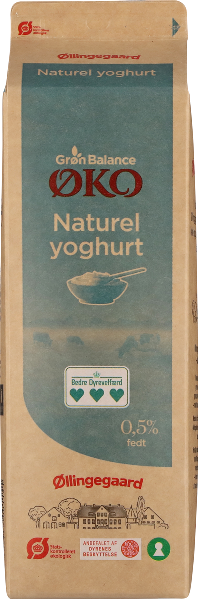 Gb/Øg Yoghurt Naturel 0,5% Øko