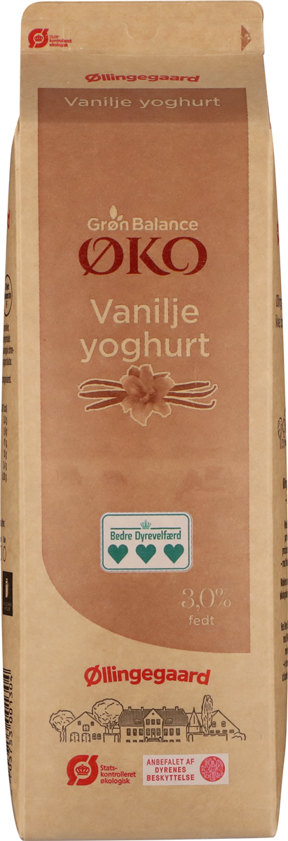 Gb/Øg Yoghurt Vanilje 3% Øko