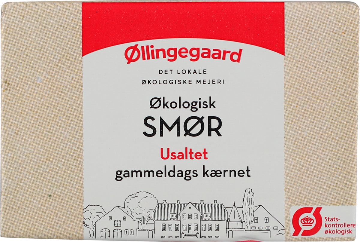 Økologisk Øllingeg smør usaltet øko 200 g