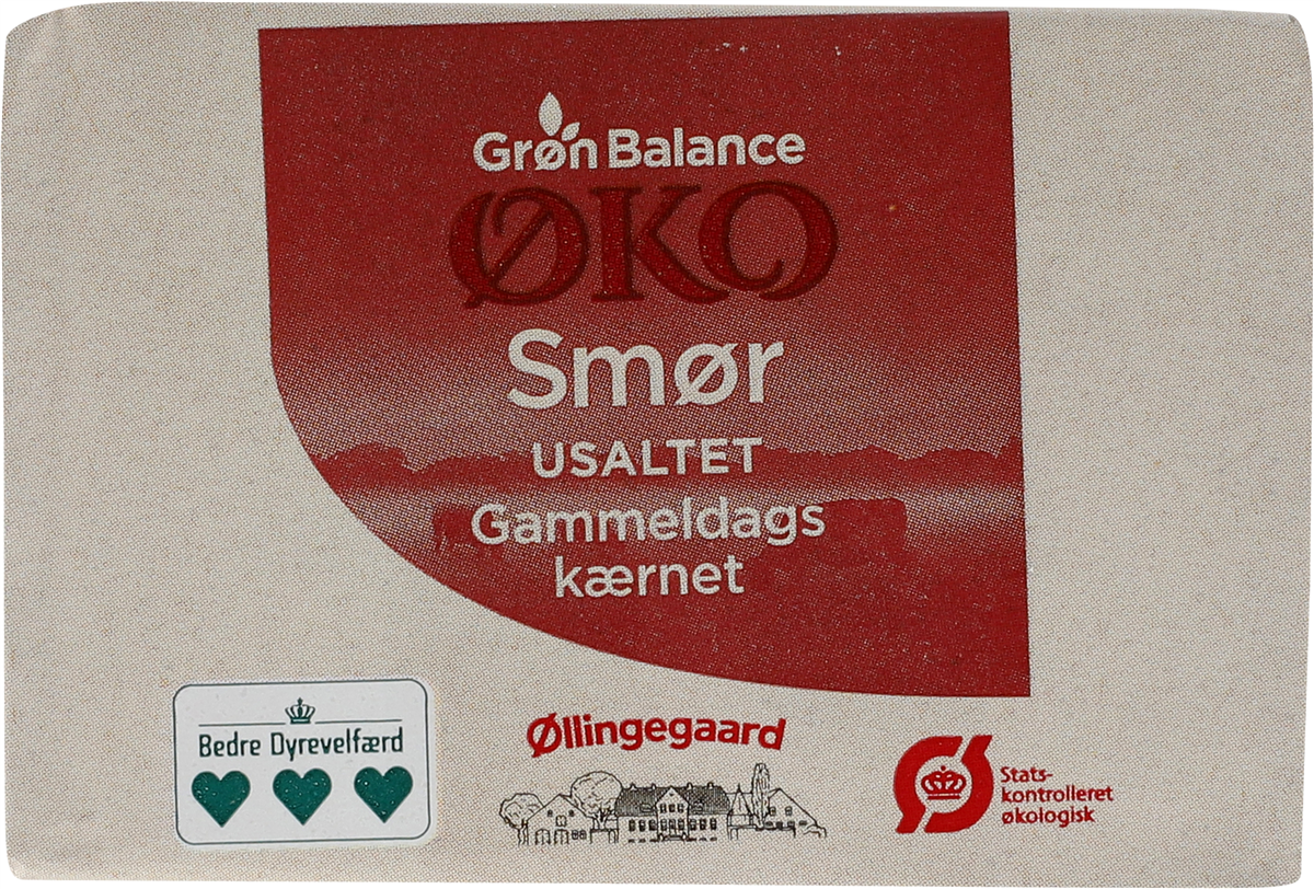 Gb/Øg Usaltet Smør Øko