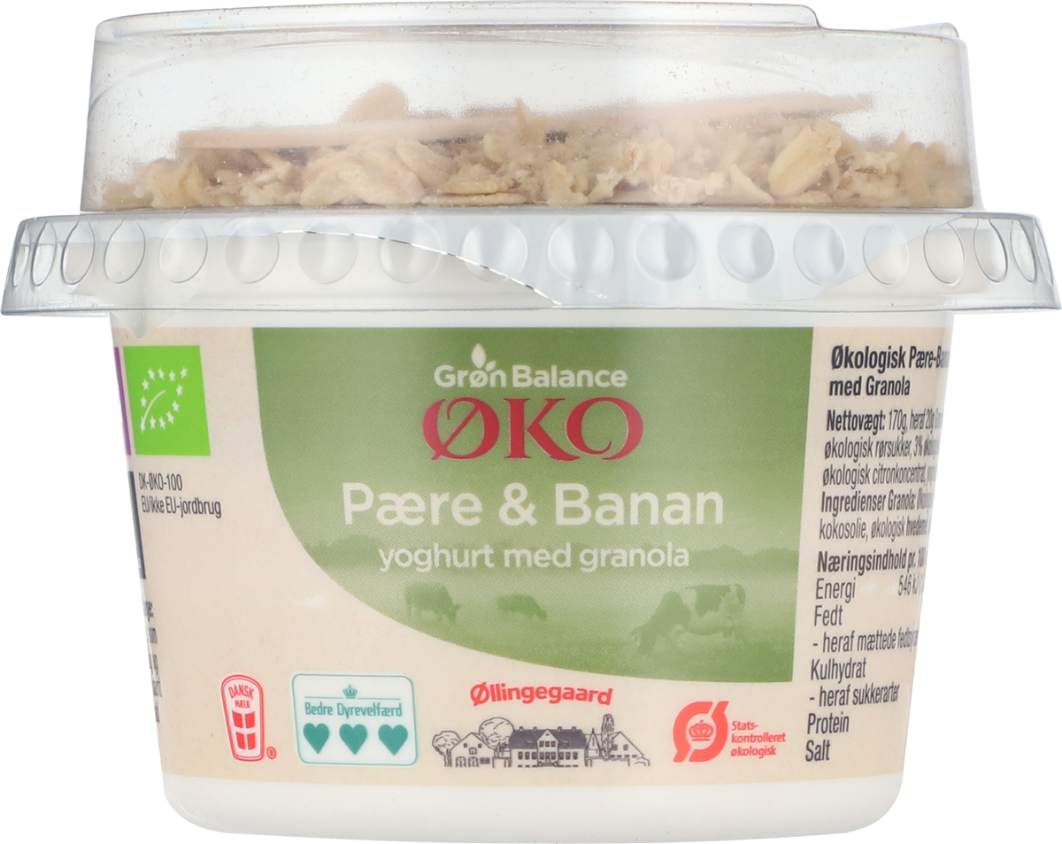 Øgo GB/Øg yogh pær-ban top øko 150 g