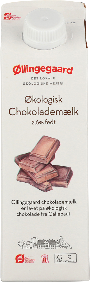 Økologisk Øllingegaard chokomælk øko 250 ml