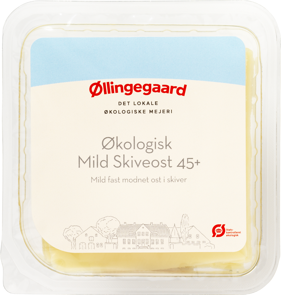 Skiveost Mild 45+ Økologisk 180 g