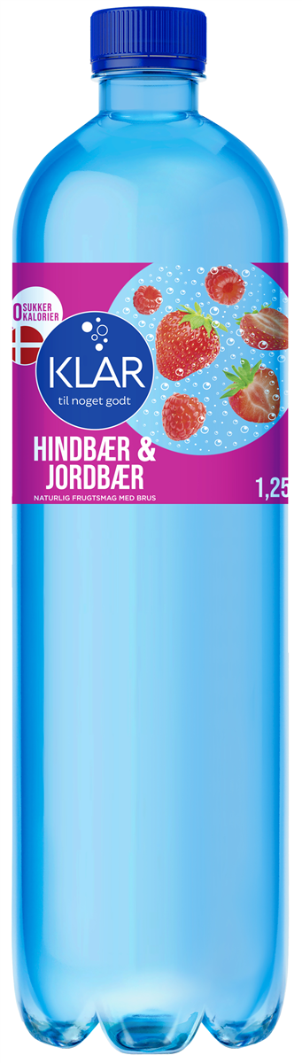 Aqua Klar Jordbær Hindbær