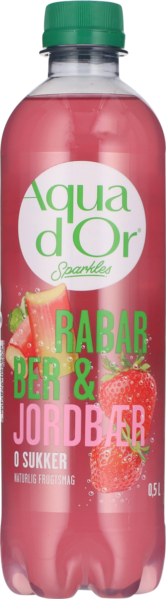Aqua Sparkles Rabarber/Jordbær