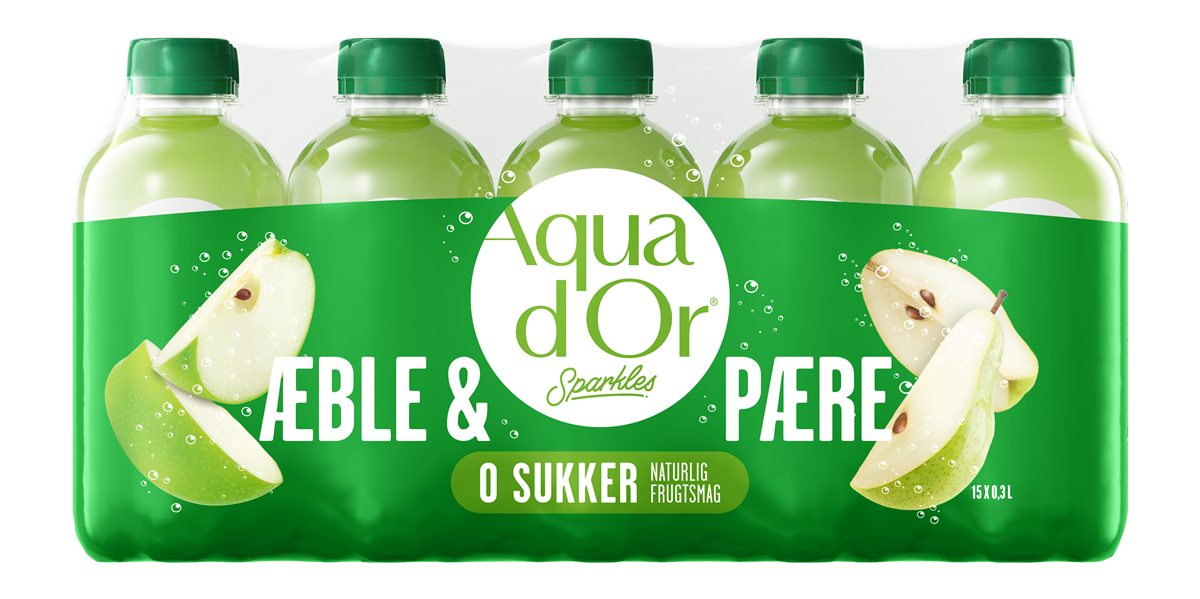 Aqua Dor Aqua Spark pæ/æb 15 pk 1/4 p 15 stk.