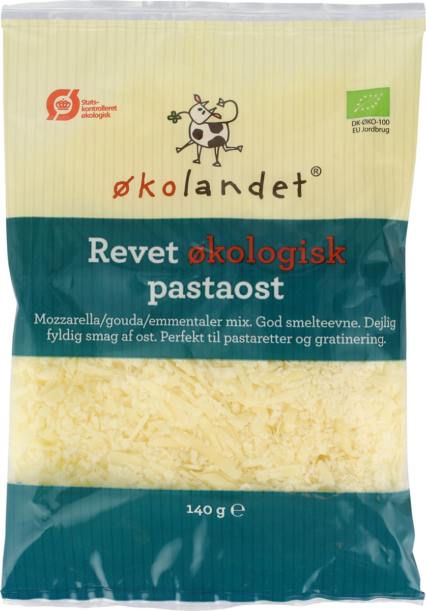 Økolandet Pastaost revet øko