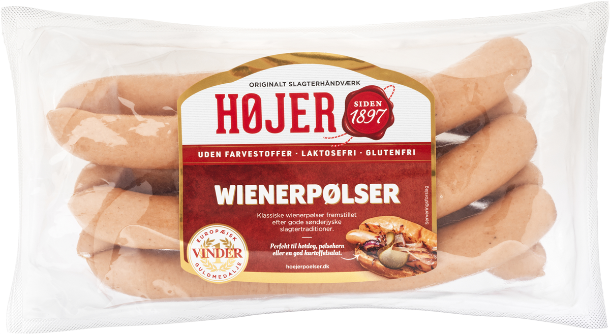 Højer Wienerpølser Glutenfrit
