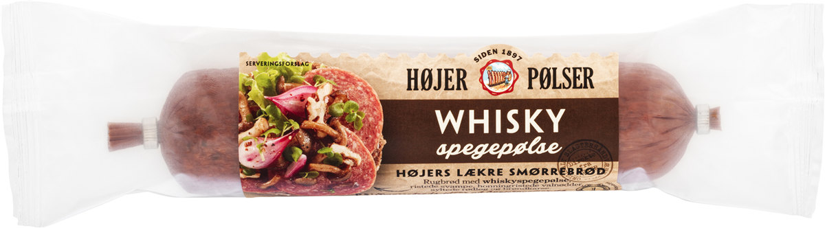 Whisky Spegepølse