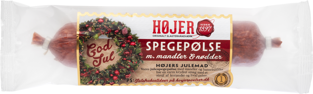 Højer Julespegepølse Nødder